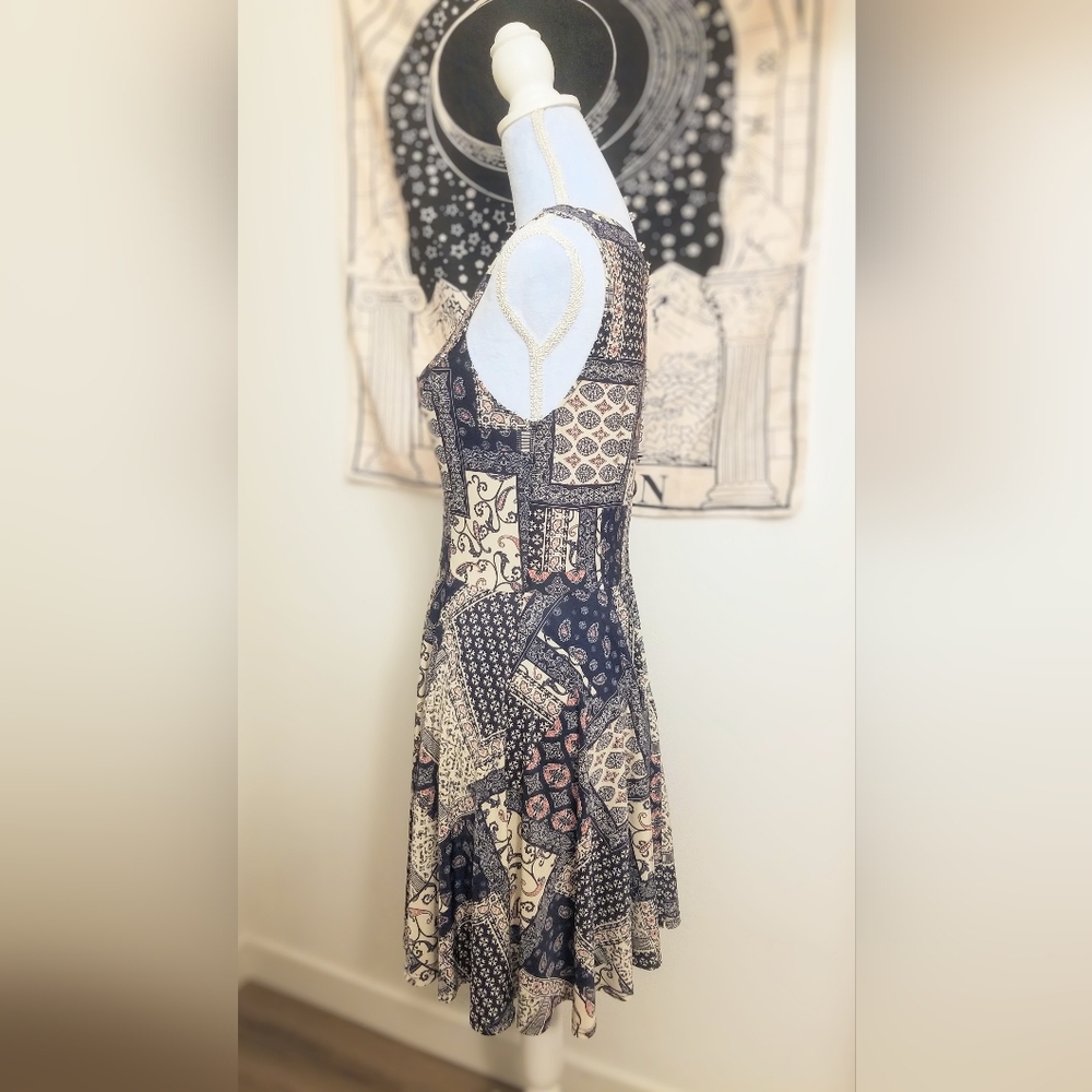 Modcloth/Ixia Sleeveless Patchwork Mini Dress - image 2